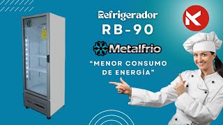 Video de Refrigerador 1 puerta 230 litros RB90 Metalfrio