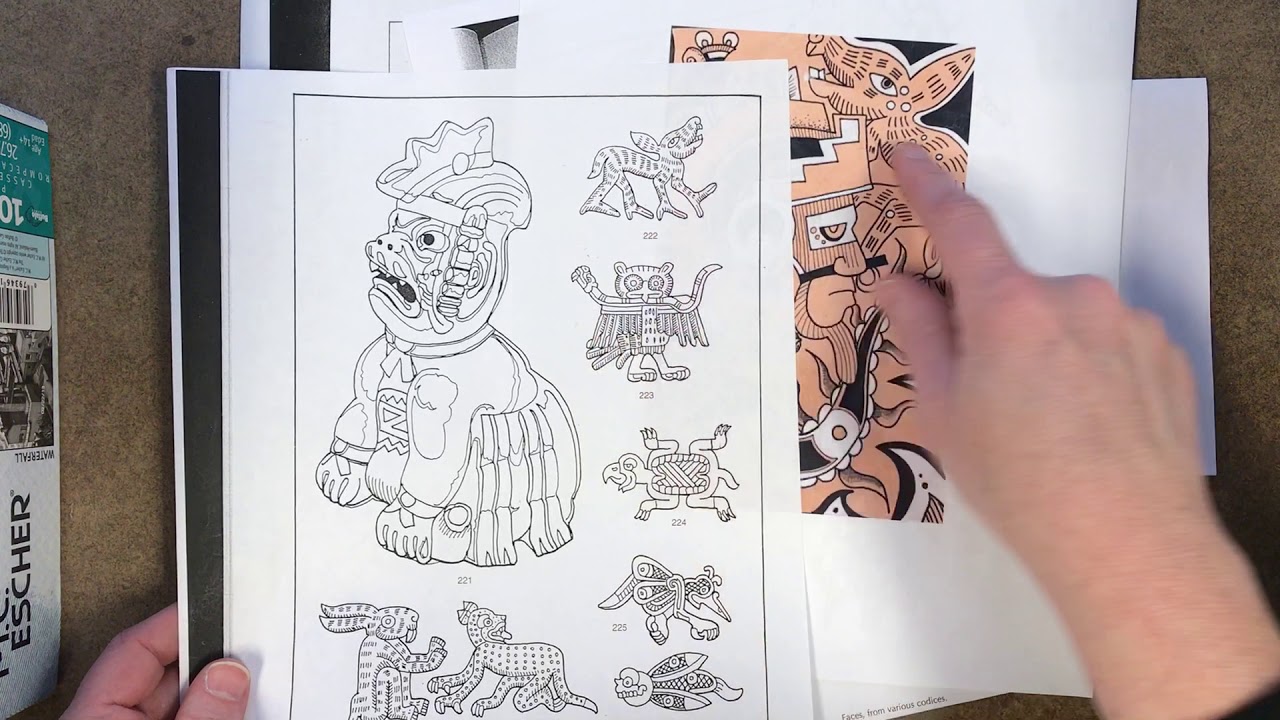 Aztec Texture Design