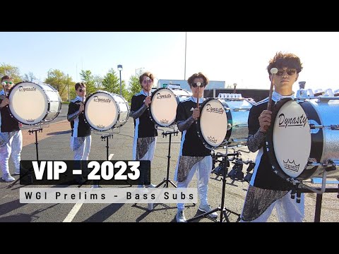 Vigilantes Indoor Percussion 2023 - Bass Subs