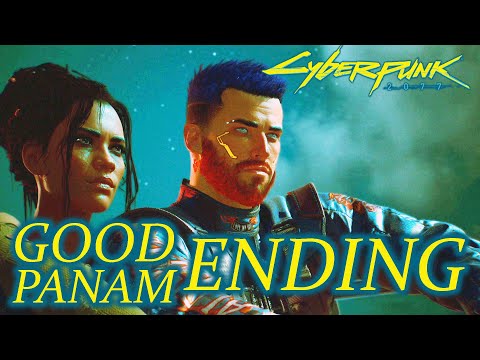 FULL GOOD ENDING / PANAM ENDING – CYBERPUNK 2077 Stealth Netrunner Gameplay Walkthrough