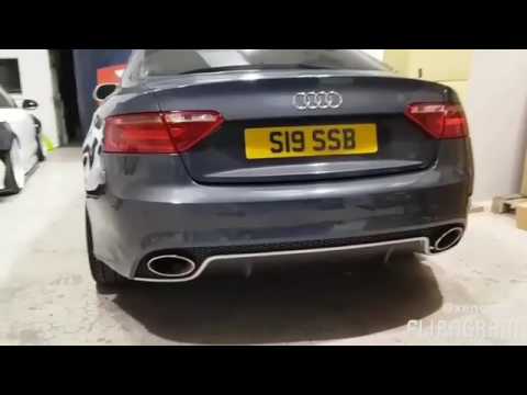 X UK RS5 rear bumper conversion Installed on A5 3 2 #tfsi