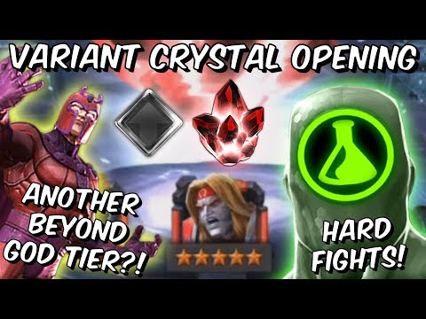 Free To Play Variant #2 Hardest Bosses & 5 Star Crystal Opening! - Marvel Contest of Champions