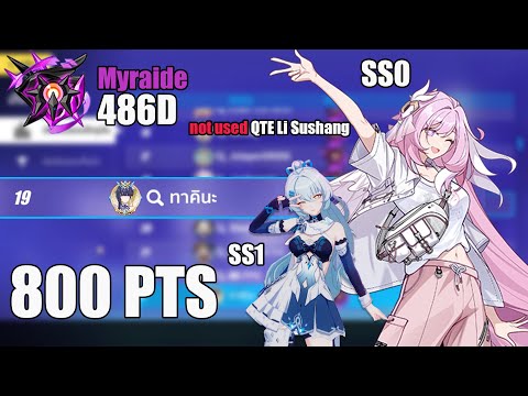 [SEA HI3] Nirvana Abyss - 486D ( 800 ) ( ICE DMG ) HH (SS0) JK (SSS) SB (SS1) Ely elf 3* WoT Boss