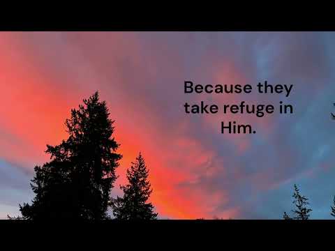 (Because They Take Refuge)  Psalm 37:35-40 NASB,  music/video by Karen Dial #scripturesongs #bible