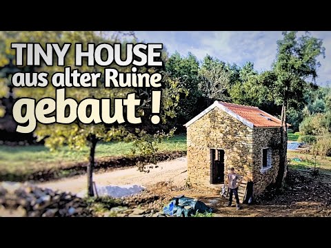 Xisto Tiny House built from old ruins - My Mini Dream House in Portugal originated | Vlog #19