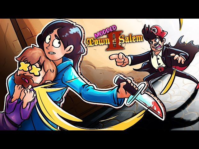 BIG BRAIN DETECTIVE WORK! | Conjurer Failure! (Better Town of Salem 2 w/ Friends)