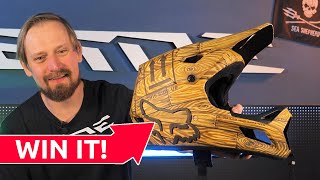 Wooden MTB Helmet! - What?