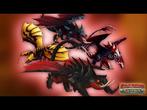 All Deathgripper Dragons - The Deathgripper Collection | Dragons: Rise of Berk
