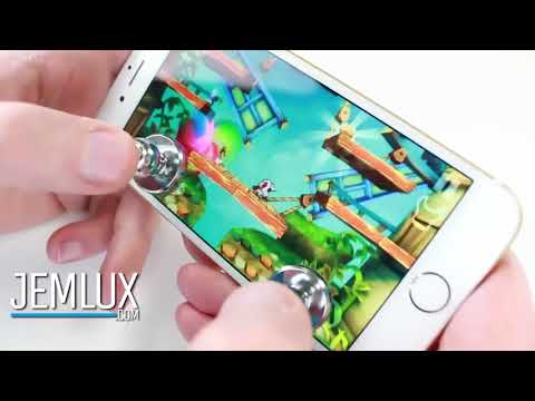 🎮 Easy Way to Improve your Smartphone Gaming!  Touchscreen Joystick Controller Accessory Setup Hack