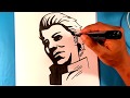 How To Draw Michael Myers Mask Halloween Drawings