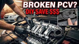 Chevy Cruze 2011 - 2016 Bad PCV Factory Defect And Fix. #chevycamarozl1