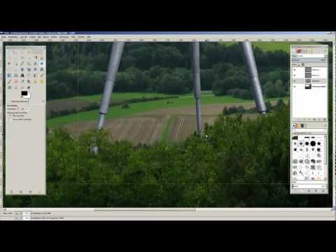 GIMP - Ausschneiden, Einfügen und Ebenen - Teil 3 von 3