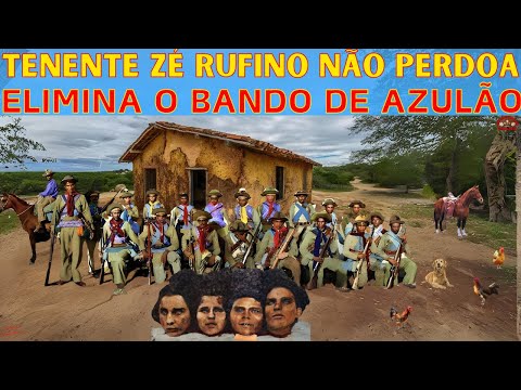 Lieutenant Zé Rufino, Mata Azulão, Lampião's Goat, and 3 More Cangaceiros