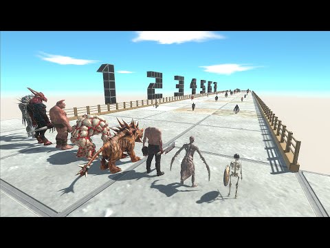 Factions vs Weapon Units + Unarmed Units + Ranged Units Challenge - Animal Revolt Battle Simulator