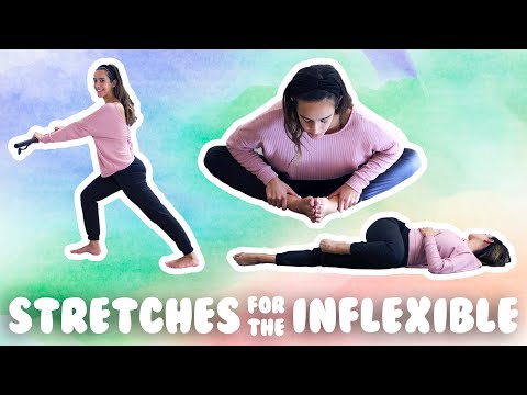 Stretches For The Inflexible I Complete Beginner Flexibility @MissAuti