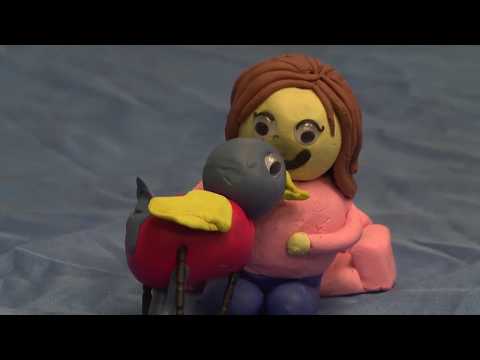 There was an Old Lady Who Swallowed a Fly (claymation)
