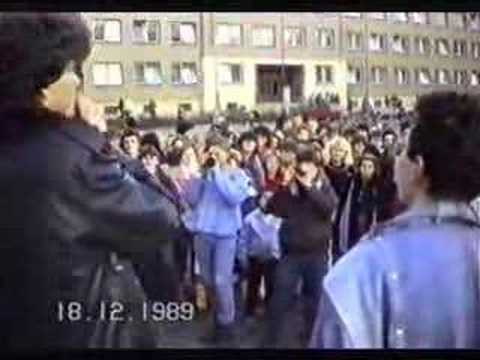 Břeclav 1989 - revoluce 9.část - budova OV KSČ Břeclav