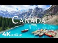 FLYING OVER CANADA (4K UHD) – SOOTHING MUSIC  ..