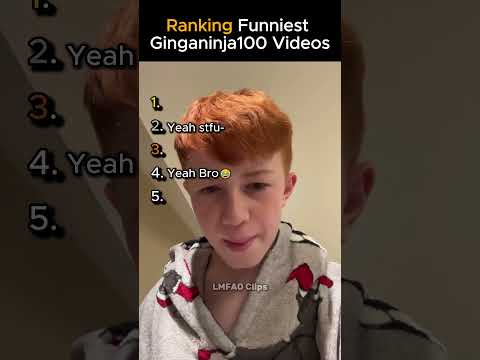 Top 5 The Funniest Ginganinja100 Videos😂😭 #shorts #memes #funny #memesdaily