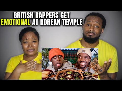 🇰🇷🇬🇧 American Couple Reacts "British Rappers Get Emotional at Korean Temple"