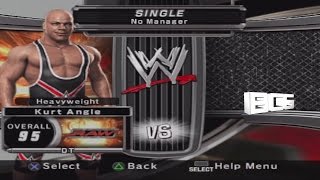 WWE Smackdown vs Raw 2007 Character Select Screen 