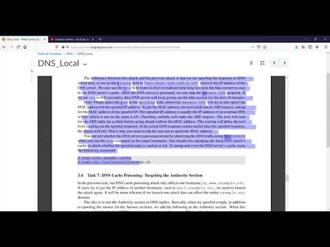 ITS 372 - Attacks on DNS