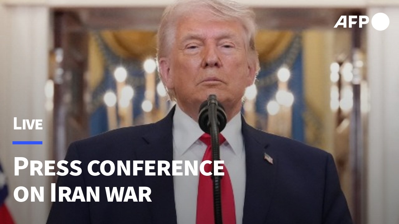 Video | 🔴 LIVE: US President Donald Trump holds presser on Iran war | AFP