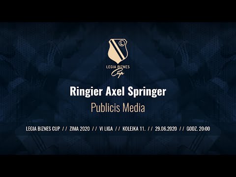 Skrót spotkania Ringier Axel Springer  - Publicis Media ( Legia Biznes Cup Zima 2020 )