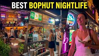 Koh Samui Thailand Bophut Beach Nightlife Walking Tour 2026