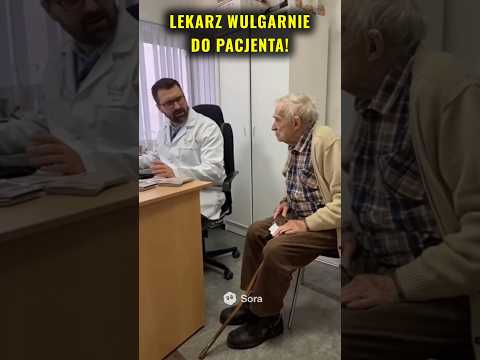 LEKARZ WULGARNIE DO PACJENTA! #śmieszne #komedia #viral