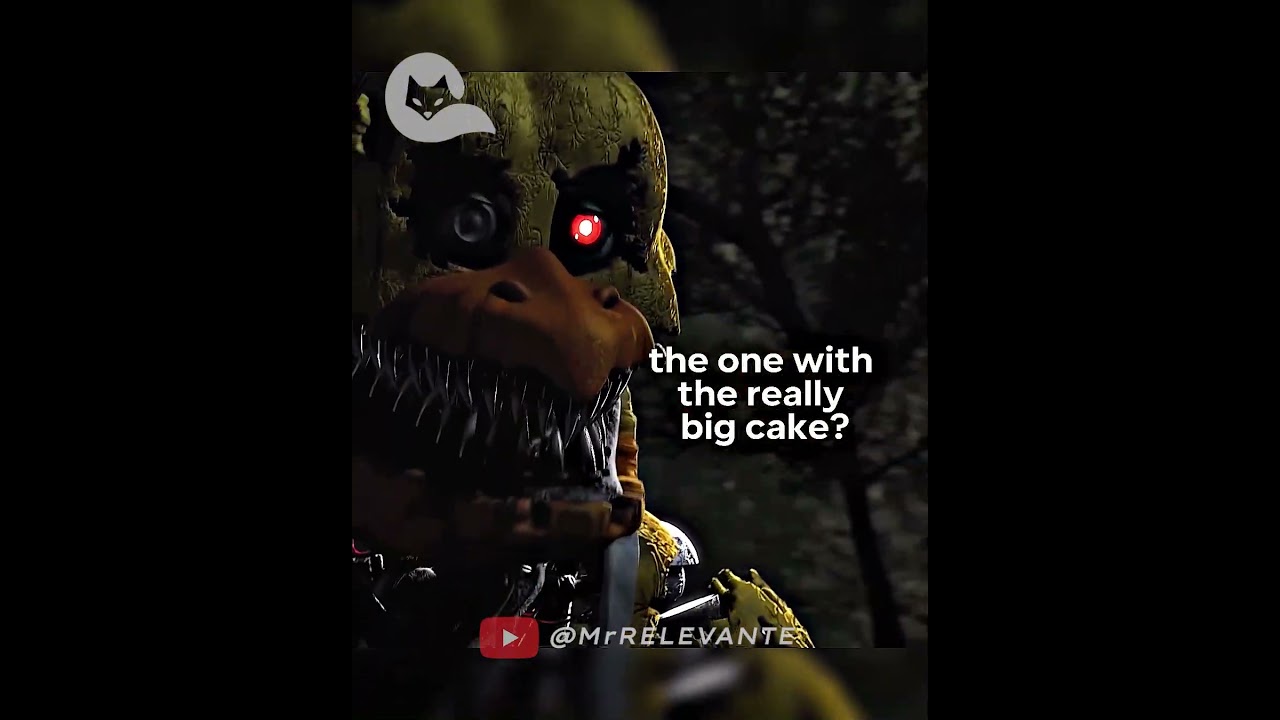 Birthday Cake 🥀 63 days until FNAF 2 the Movie #relevant #fnaf #video games