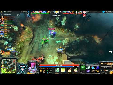 NEST 2014 - LGD vs. Newbee Game #1