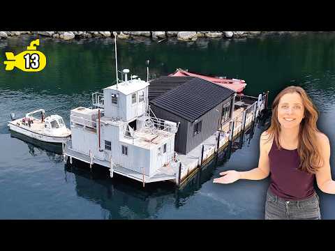 Moving Our MASSIVE Barge With a Tug Boat (episode 13)
