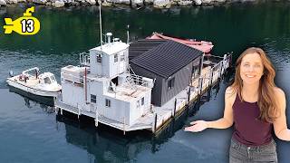 Moving Our MASSIVE Barge With a Tug Boat (ep 13)