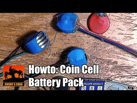 Coin Cell Battery Pack How to