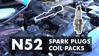 How to Replace E90 E92 BMW N52 Spark Plug and Coil Pack Removal and Installation DIY