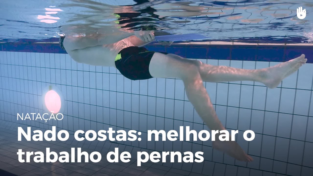 Costas: trabalho de pernas | Natação