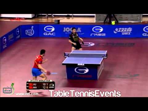 Xu Xin Vs Ma Long: 1/2 Final [Qatar Open 2013]