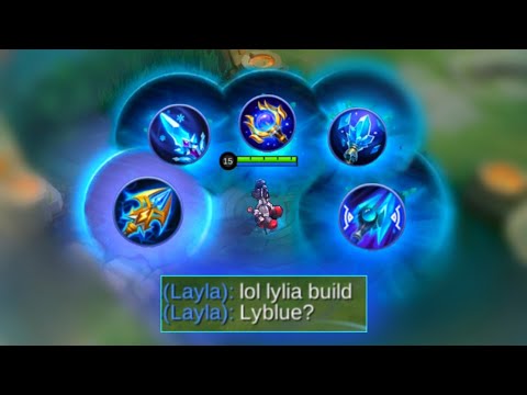 TRY BUILD LYLIA FULL BLUE!! | Build Lyblue 2023 - Lylia Gameplay