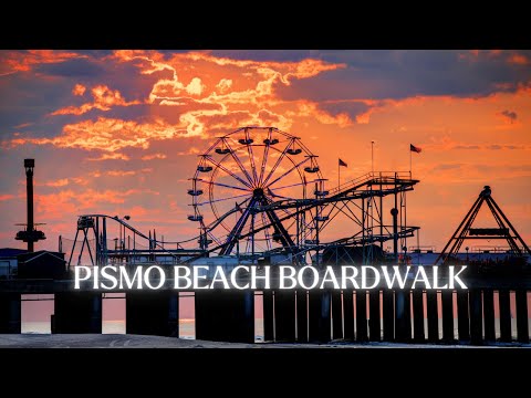 🌊🏖️ PISSMO BEACH BOARDWALK: PACIFIC OCEAN VIEWS LIKE NO OTHER! 🌴 4K 60 FPS HDR