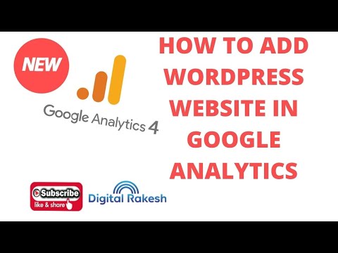 How to add google analytics to wordpress