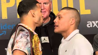 Rolly Romero & Isaac Cruz HEATED FACE OFF; GO AT IT trading INSULTS