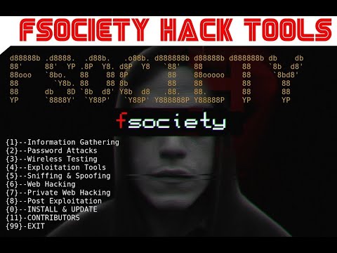Installing FSociety tools in Kali Linux
