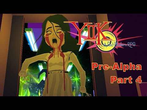 YIIK: A Postmodern RPG PRE-ALPHA Let's Play Walkthrough Part 4 -  Galaxy Demons!?
