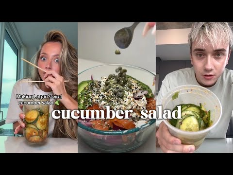✨️viral cucumber salad✨️