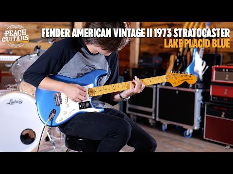 Immagine Fender American Vintage II '73 Stratocaster with Maple Fretboard 2022 - Present - Lake Placid Blue - 13