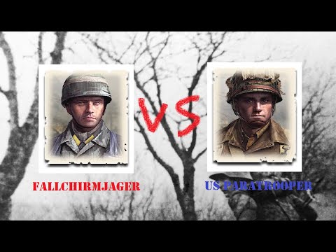 COH2:Fallchirmjager VS US paratroopers
