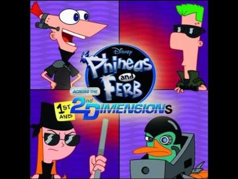Luchando Con Robots - Phineas y Ferb A Travéz De La 1ra y 2da Dimensión