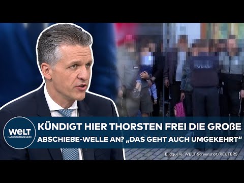 MIGRATION: Abschiebepläne der schwarz-roten Koalition! Kündigt Frei hier Abschiebeflüge an?
