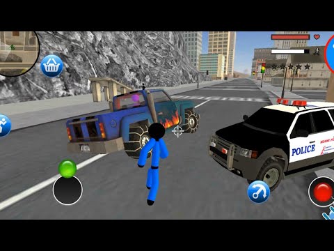 Spider Police Officer On Duty - Policeman Detective Stickman Game - Android Gameplay